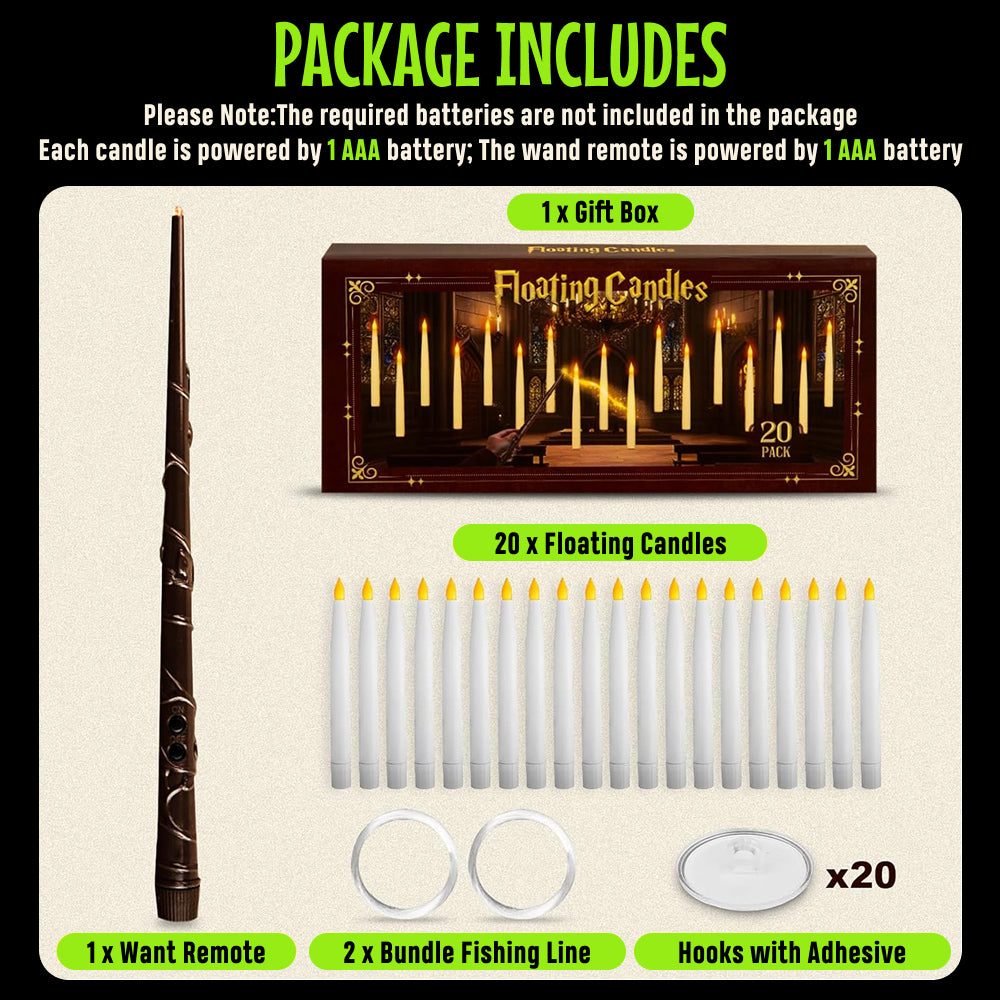 Harry Potter Candles for Halloween