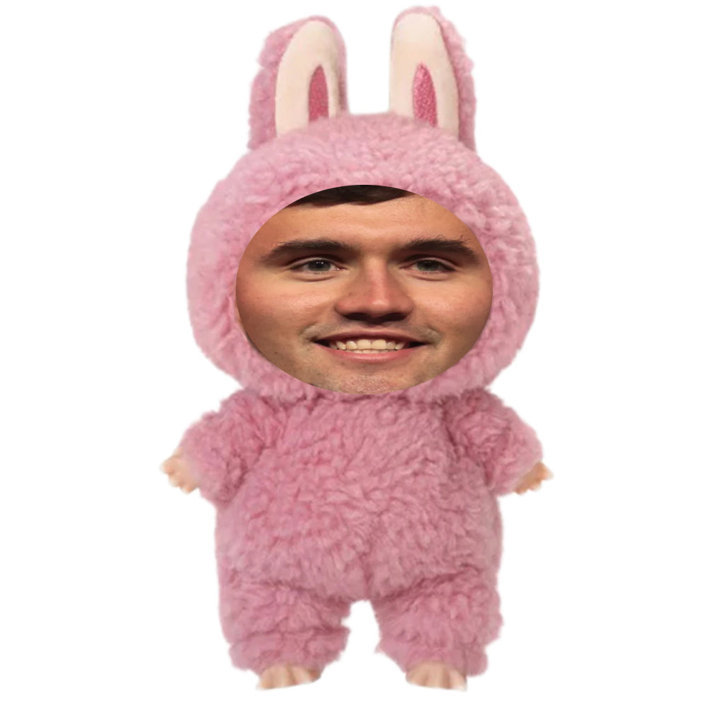 Labubu - Charlie Kirk face