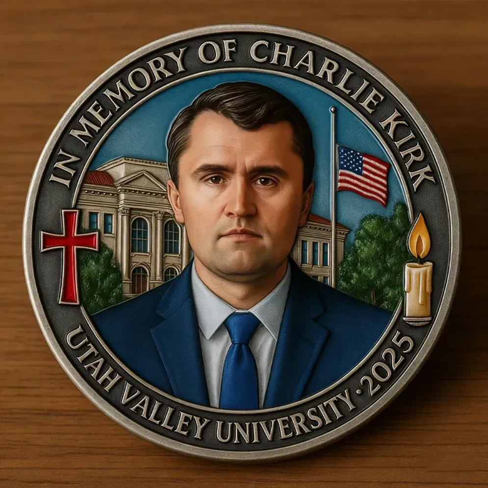 Memorial Coin - A Martyr Charlie Kirk