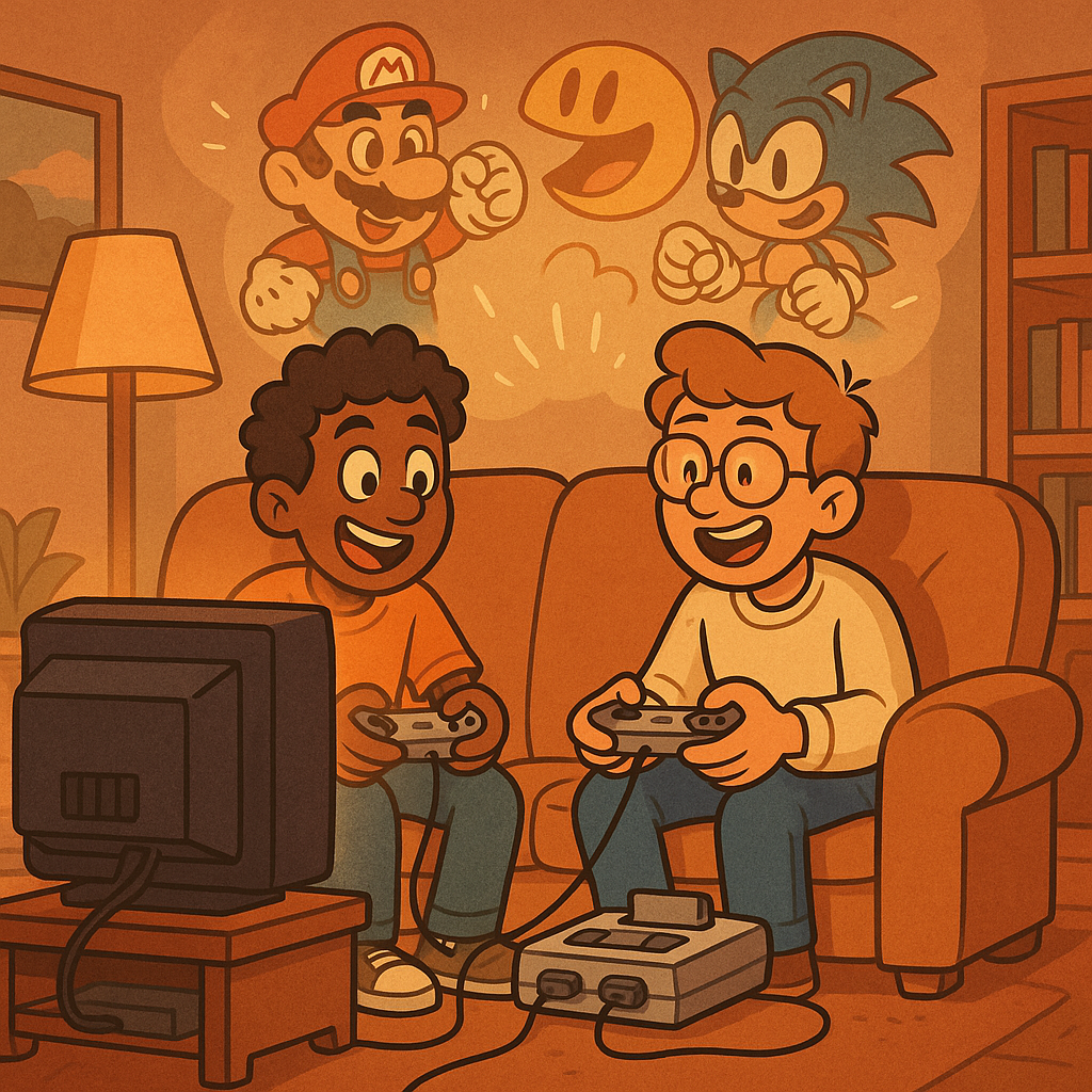 retro gaming, KeyBoy consoles, classic games