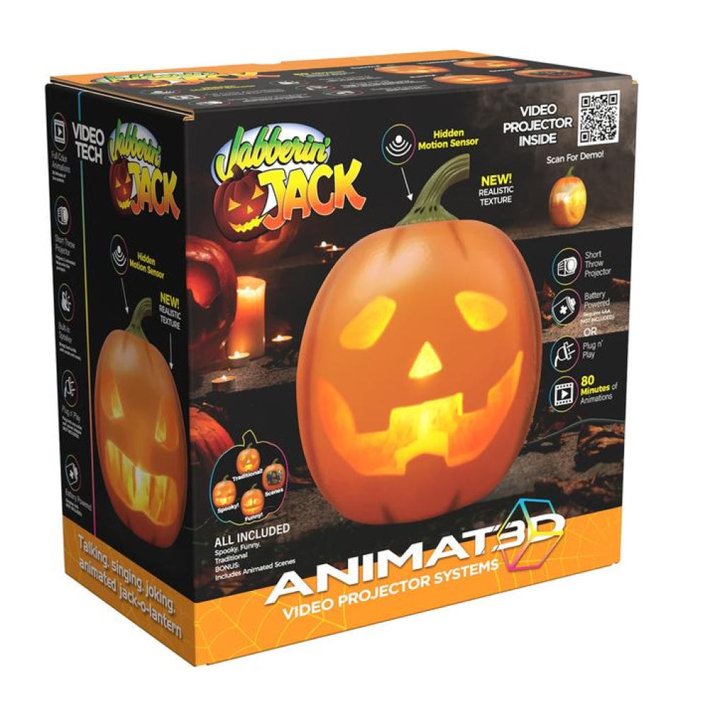 Animated Taling & Singing Pumpkin