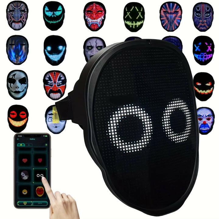 LED Smart Halloween Mask.