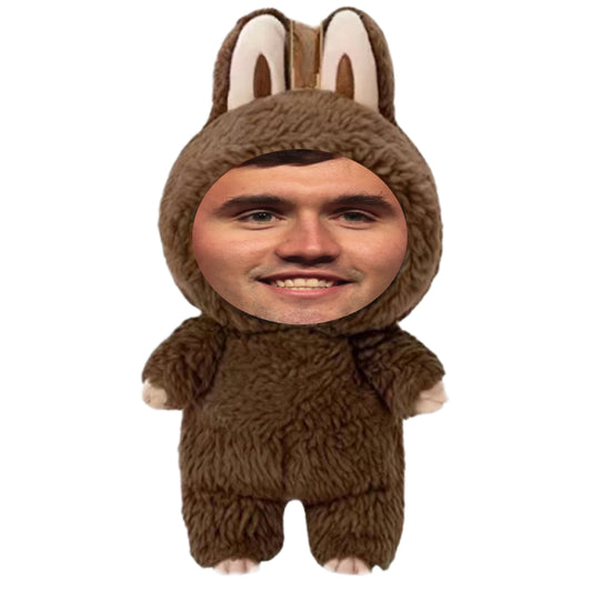 Labubu - Charlie Kirk face