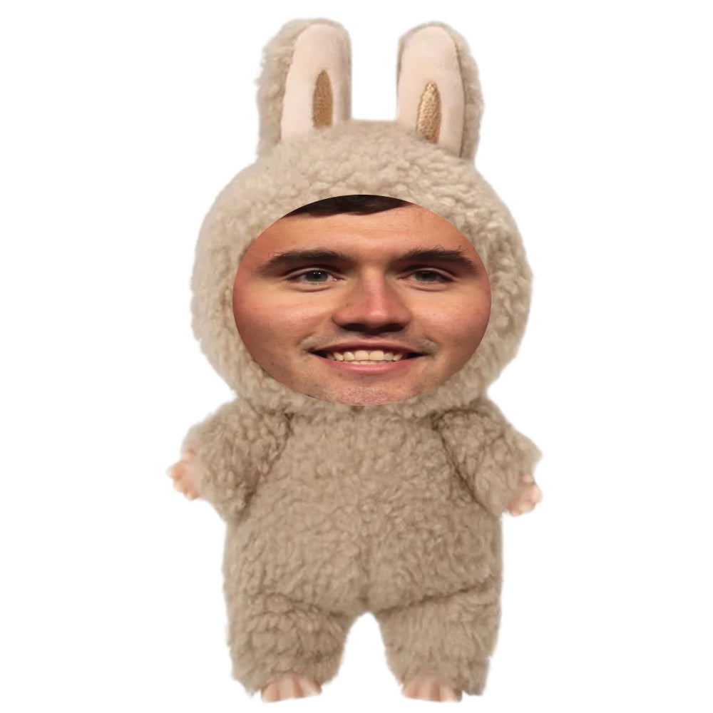 Labubu - Charlie Kirk face