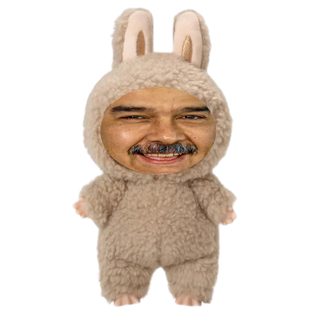 Labubu - Kanye West face