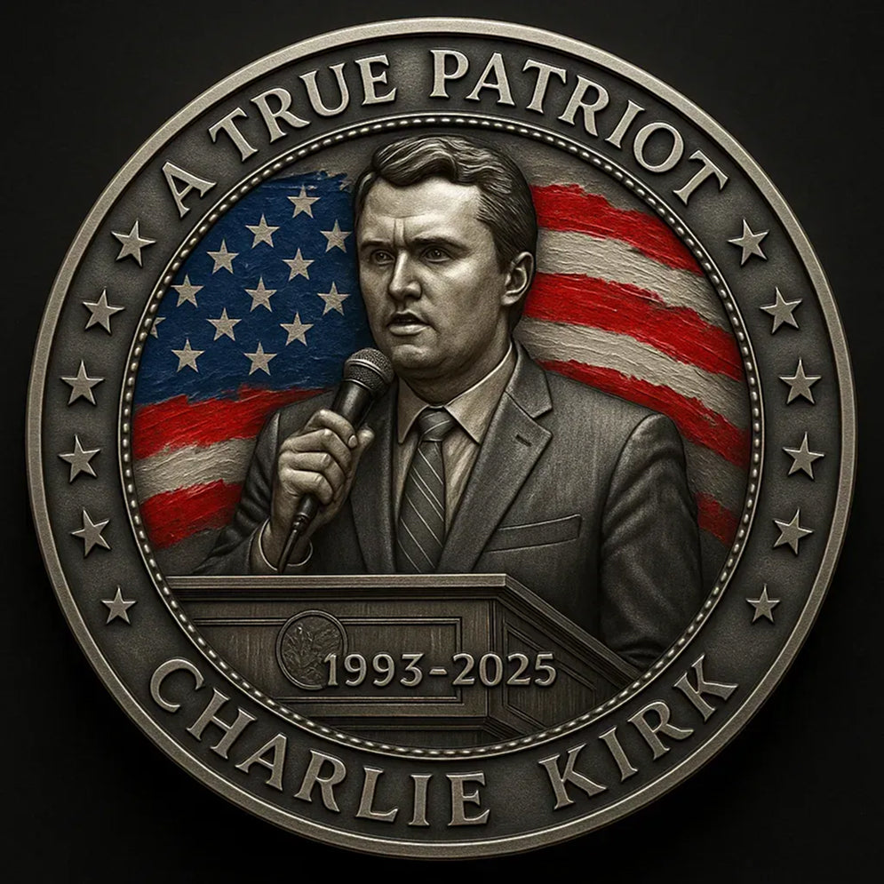 Memorial Coin - In Memory Charlie Kirk