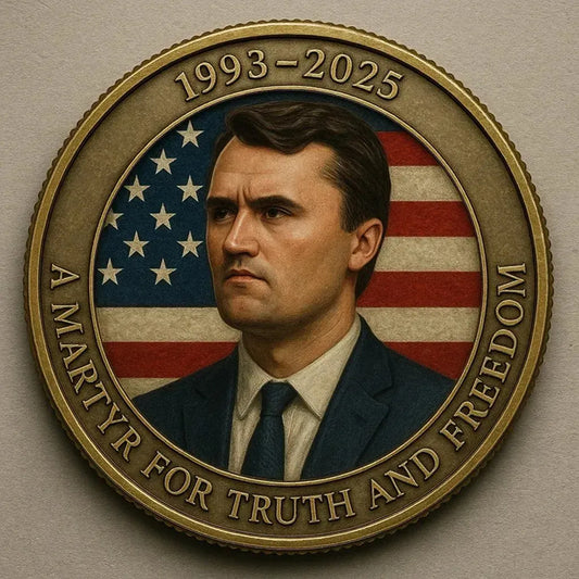 Memorial Coin - A Martyr Charlie Kirk