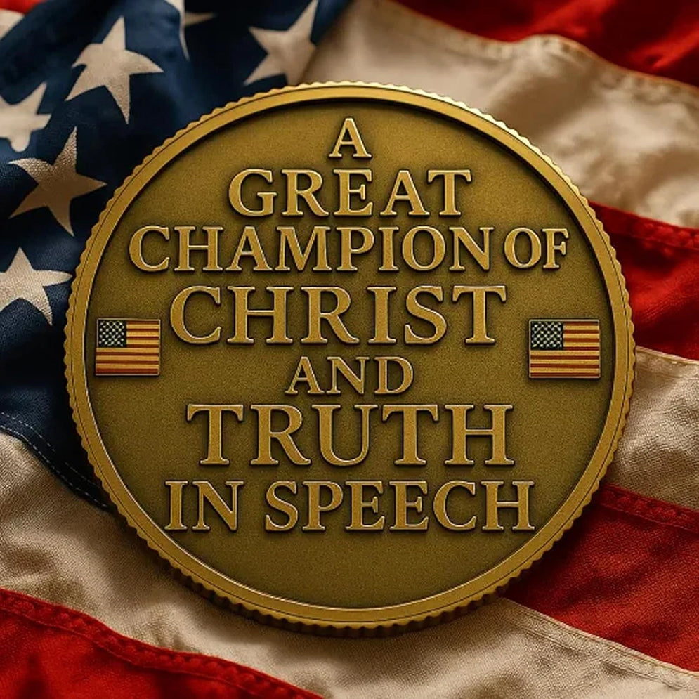 Memorial Coin - In Memory Charlie Kirk