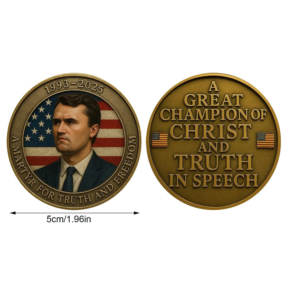 Memorial Coin - In Memory Charlie Kirk