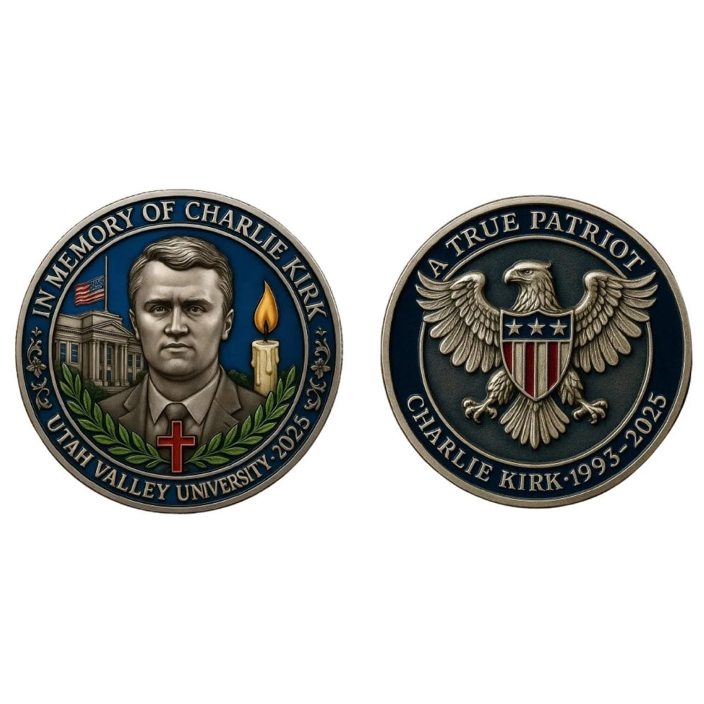 Memorial Coin - In Memory Charlie Kirk