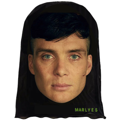 Thomas Shelby Peaky Blinders style realistic nylon face mask for cosplay and costume parties - The Birmingham Boss by Marlyes