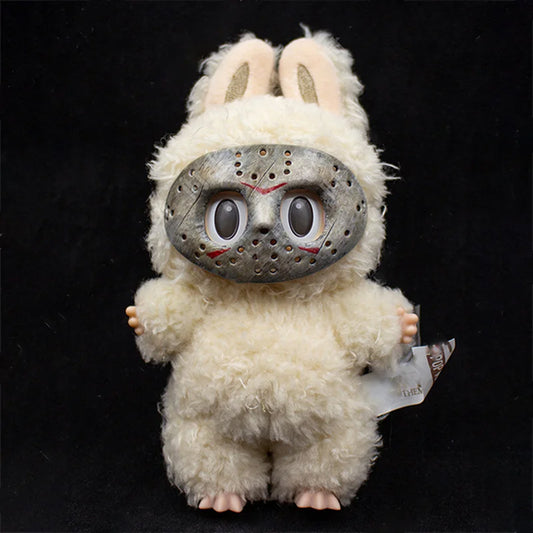Labubu Halloween Jason mask